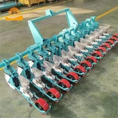 Dráttarvél fest fræ planter